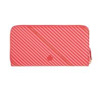 DRAEGER PARIS 1886 Women Large Wallet-Red and Pink Stripes, M