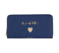 DRAEGER PARIS 1886 Women's Large Wallet-La Vie Est Belle-Navy, Royal Blue, M