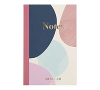 Draeger Paris A6 Lined Notebook - Blue and Pink