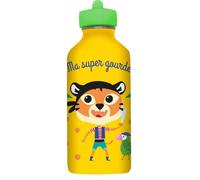 Draeger Paris - Children's Stainless Steel Water Bottle - Ma Super Gourde - Tiger