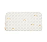 Draeger Paris - Large Women's Wallet - White and Gold - Polyurethane, White