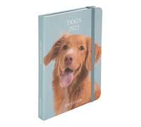 DRAEGER PARIS | Pocket Diary 2023 Dogs | 12 Photos | 11.5 x 16 cm | Hard Cover Page Marker | 7 Languages | 1 Week on 2 Pages | FSC® Certified Paper
