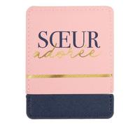 DRAEGER Paris | Pocket Mirror with Rose Gold Case | Square Makeup Mirror to Take Anywhere | Ideal Home and Travel | 9 x 7 cm | Personalised Gift for Birthday, Any Occasion