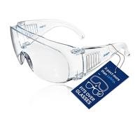 Dräger Safety Over Glasses X-pect 8110 Robust Eye Protection Goggles - Ideal Safety Glasses for Construction, Laboratory, Cycling Glasses, Safety Goggles for Mining, DIY, Healthcare - 1 Pair