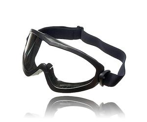 Dräger X-pect 4200 Safety Goggles, Fog-free full-vision goggles also for spectacle wearers, For construction sites, laboratories, workshops, Scratch-resistant and shatterproof polycarbonate lens