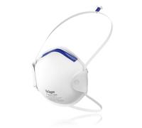 Dräger X-plore 1310 FFP1 NR D Dust Mask - Particulate Mask - 20 pcs | Particulate filtering half mask - Insulating storage box - Disposable FFP1 respirator - Dust mask