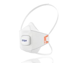 Dräger X-plore® 1920 V 10 Disposable FFP2 Quality Particulate Dust Masks with Exhalation Valve for Construction Work and Grinding | Size M/L