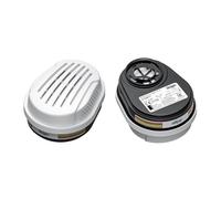 Dräger X-plore A1B1E1K1 Hg P3 RD Bayonet Filters | 2 Replacement Filter Cartridges Suitable for Chemical Face Mask Respirators X-plore 3300, 5500 | Protection Against Toxic Fumes, Vapours