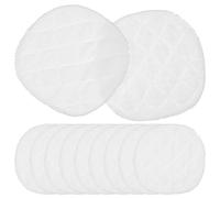 DRAFIDEEP 12pcs Washable Breastfeeding Pads for Leaking, Ultra Absorbent and Comfortable Ecological Cotton Nursing Pads with 3 Layer Structure, Contoured Cup Shape for Lactating Mothers