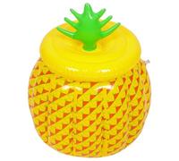DRAFIDEEP Foldable Pineapple Ice Bucket Inflatable for Outdoor Camping and Swimming, Lightweight Sturdy PVC Portable Cooler