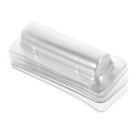 DRAFIDEEP Lip Balm Card Holders 24Pcs Plastic Pouches with Dome Window for DIY Money Bag Crafting and Storage