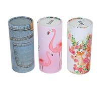 DRAFIDEEP Tissue Paper Material a Tissue Box for is Needed Disposable 3pcs Facial Cylinders with 50 Sheets Each Fresh Touch Car for Car and Other Place