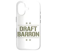 Draft Barron Tshirt Men American Flag USA Military Anti War Case for iPhone 17