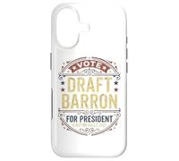 Draft Barron Tshirt Men American Flag USA Military Anti War Case for iPhone 17