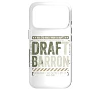 Draft Barron Tshirt Men American Flag USA Military Anti War Case for iPhone 17 Pro