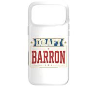 Draft Barron Tshirt Men American Flag USA Military Anti War Case for iPhone 17 Pro Max