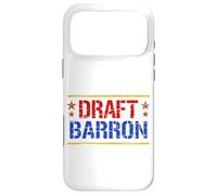 Draft Barron Tshirt Men American Flag USA Military Anti War Case for iPhone 17 Pro Max