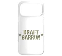Draft Barron Tshirt Men American Flag USA Military Anti War Case for iPhone 17 Pro Max