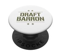 Draft Barron Tshirt Men American Flag USA Military Anti War PopSockets Adhesive PopGrip