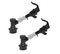 Draft Beer Dispensing Picnic Tap, 2Pcs Homebrew Reusable Plastic Faucet Black Multi Use Water Spigotfor Beverage Dispensers Water Coolers & Jug