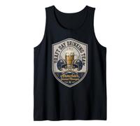 Draft Day Drinking Team Armchair GM Manager Fantasy Football Tank Top