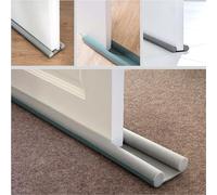 Draft Excluder for Door Bottom with Double Seal - Door Draught Excluder Noise Gap Door Stop Seal - 36 Inch (Pack of 3)