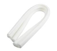 Draft Excluder for Doors 1/2PC Door Bottom Seal Strip Flexible Wind Noise Reduction Stopper Under Door Blocker Anti Collision Dustproof Soundproof Strips(White,2PC)