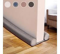 Draft Excluder for Doors - 94cm, Efficient Noise Blocker, Cold Air Stopper - Energy-Efficient Bottom Door Seal, Weather Stripping Under Door Draught Excluder for the Bottom of Your Door,Grey