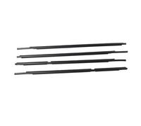 Draft Excluder for Doors Compatible with Toyota for Yaris 2005-2011 4PCS Car Door Window Weatherstrip Window Sealing Strip Moulding Trim OEM 68230-52100