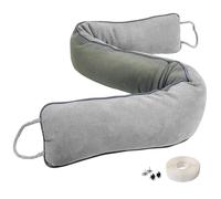 Draft Excluder For Doors Cushion Heavy, Draught Excluder For Bottom Of Door Window Draft Excluder Fabric Insulation Weighted Soundproof Door Seal