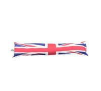 Draft Excluder For Doors Cushion Heavy, Plain Dyed Fabric Draught Excluder For Bottom Of Door Window Draft Excluder Fabric Insulation, Energy Door Draft Noise Stopper Insulator (Union Jack)