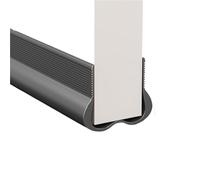 Draft Excluder for Doors PVC Flexible Door Bottom Seal Strip Weatherstrip Under Draft Stopper Sealing OundProof Gasket Window Guard(Gary 1pcs)