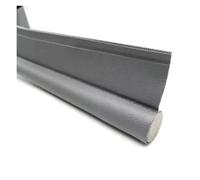 Draft Excluder for Doors Windproof Seal Strip Draught Excluder Stopper By Bottom Guard Double Protector Doorstop Dustproof Blocker Sealer Soundproof(Grey B3956C)