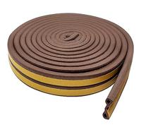 Draft Excluder Tape, 5M Self Adhesive Door Sealing Strip, P Type Door Window Draft Seal for Doors & Windows, Seal Gaps & Cracks, Against Cold Draught, Anti-Collision, Soundproof Waterproof