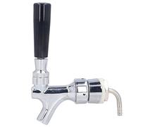 Draft Faucet Beer Tap, Silver Beer Draft Faucet Adjustable Beer Keg Tap Stainless Steel Beer Tap Faucet Beer Tower Faucet for Bars, Hotels, Restaurants, Home Brew