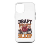 Draft Night Ruined My Sleep Fantasy Football Humor Case for iPhone 12/12 Pro