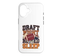 Draft Night Ruined My Sleep Fantasy Football Humor Case for iPhone 16