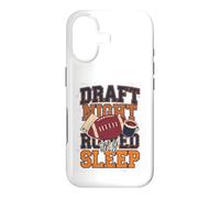 Draft Night Ruined My Sleep Fantasy Football Humor Case for iPhone 17