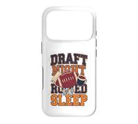 Draft Night Ruined My Sleep Fantasy Football Humor Case for iPhone 17 Pro
