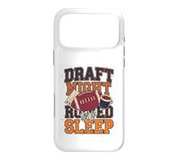 Draft Night Ruined My Sleep Fantasy Football Humor Case for iPhone 17 Pro Max