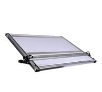 Drafting Board, Professional A2 Tabletop with Ruler & Parallel Bar, 6-Level Multi-Angled Tools for Architects, Artists, Engineers, Designers