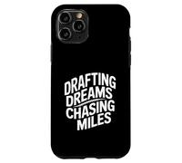 Drafting Dreams Chasing Miles - Road Bike Racer Case for iPhone 11 Pro