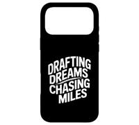Drafting Dreams Chasing Miles - Road Bike Racer Case for iPhone 17 Pro Max