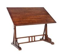 Drafting Table, Extra Large Art Craft Table with Tiltable Tabletop and Adjustable Desktop Angle for Artwork, Graphic Design, Reading, Writing