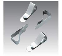Draftsman Drawing Board Clips Holder Steel Paper Clamp Chrome Plated Draughtsman Qty - 4 Clips