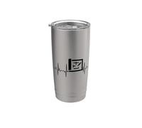 Draftsman Heartline Architectural Drafter ECG Stainless Steel Insulated Tumbler
