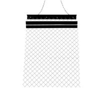 Drag Harrow 4ft Wide x 5ft Long 2.4m / 8ft Chain Snap Hooks ATV UTV Tractor Lawn Rake Levelling Drag Mat Q235 Steel 3mm Thick Adjustable Front Tray Garden Gravel Agriculture Farming Field Landscaping