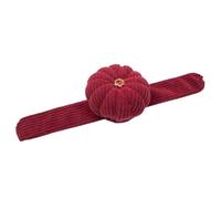 Drag Jewelry Set Oversized Soft Corduroy Wrist Pin Cushion Pumpkin Shape Wrist Pin Cushion Hands Sewing Assistant Heart Studs Earrings for Women (RD3, One Size)