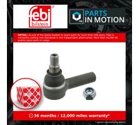 febi bilstein 26346 Drag Link End with nut, pack of one