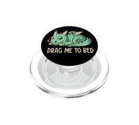 Drag Me To Bed Cute Sleepy Dragon Funny EduEly PopSockets PopGrip for MagSafe